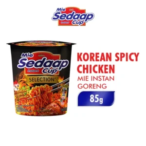 Mie Cup Sedaap Goreng Korean